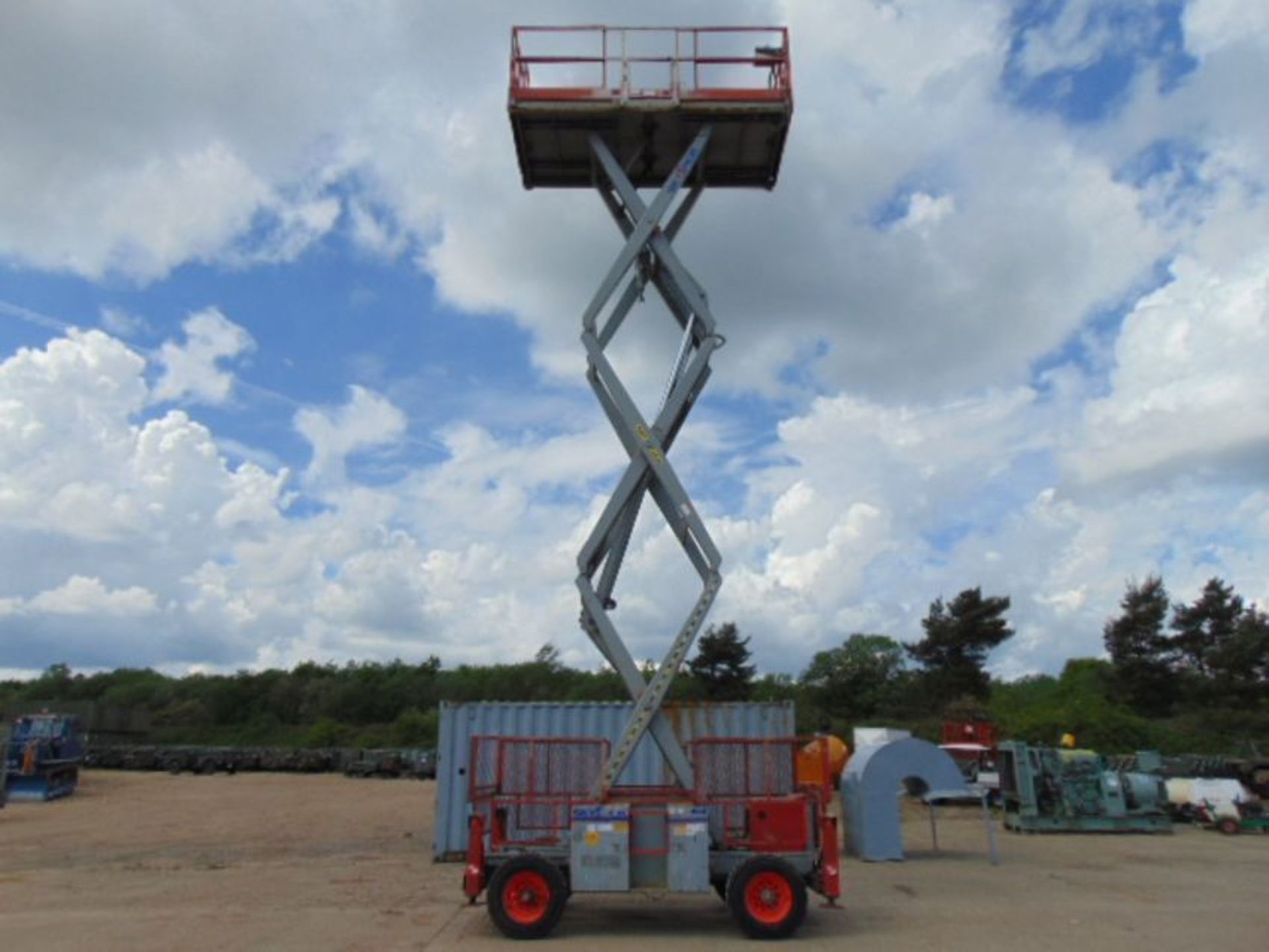 SkyJack SJ8831 Rough Terrain Diesel Scissor Lift ONLY 1,926 HOURS! - Image 2 of 25