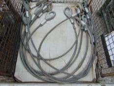 4 x Recovery Wire Ropes B.L 21.5T