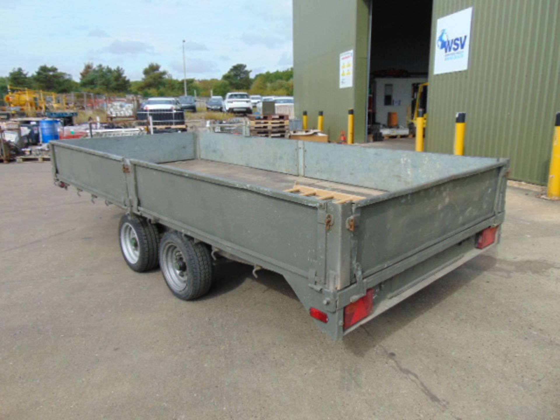 Graham Edwards 3500 kgs Car/ Plant Trailer c/w Ramps, Drop Down Sides etc - Image 6 of 16