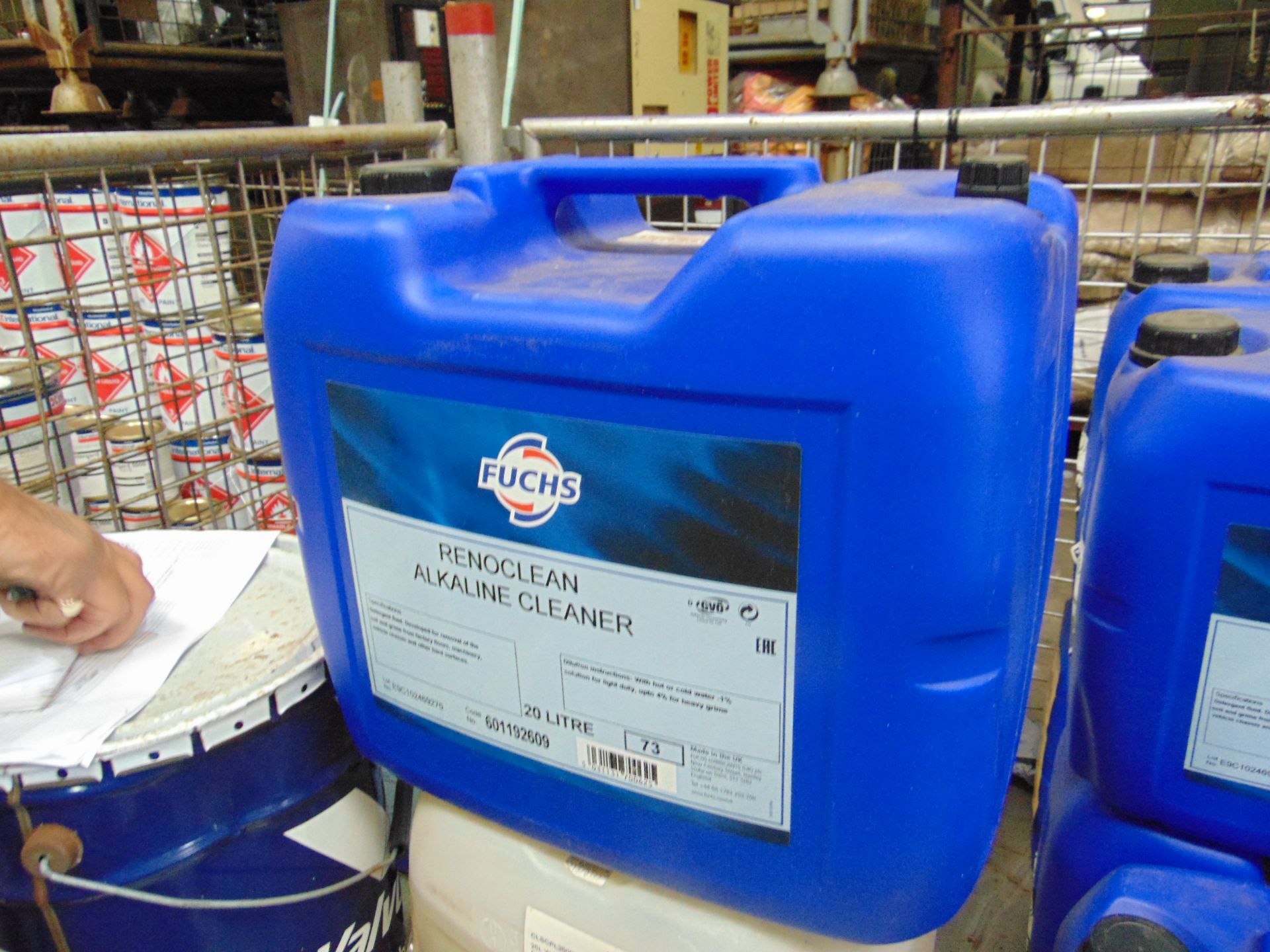 1X 20 LITRES DRUM OF FUCHS RENOCLEAN ALKALINE CLEANER - Image 6 of 7