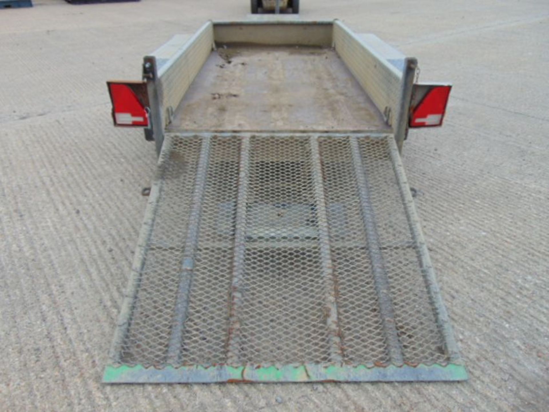 Indespension 2.25 Tonne Twin Axle Plant Trailer c/w Ramps - Image 10 of 11