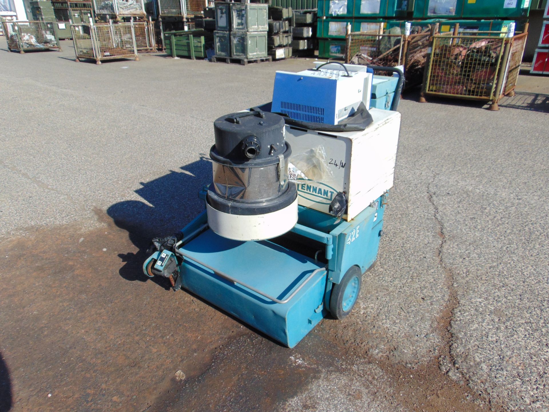 Tennant Electric 42E Floor Sweeper as Shown