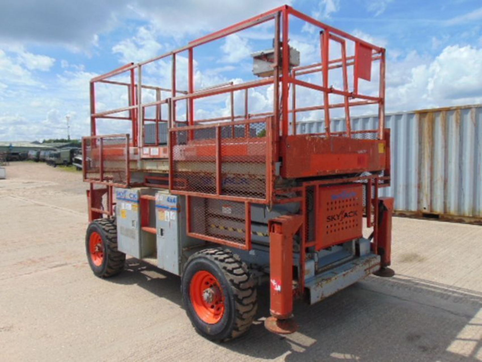 SkyJack SJ8831 Rough Terrain Diesel Scissor Lift ONLY 1,926 HOURS! - Image 11 of 25