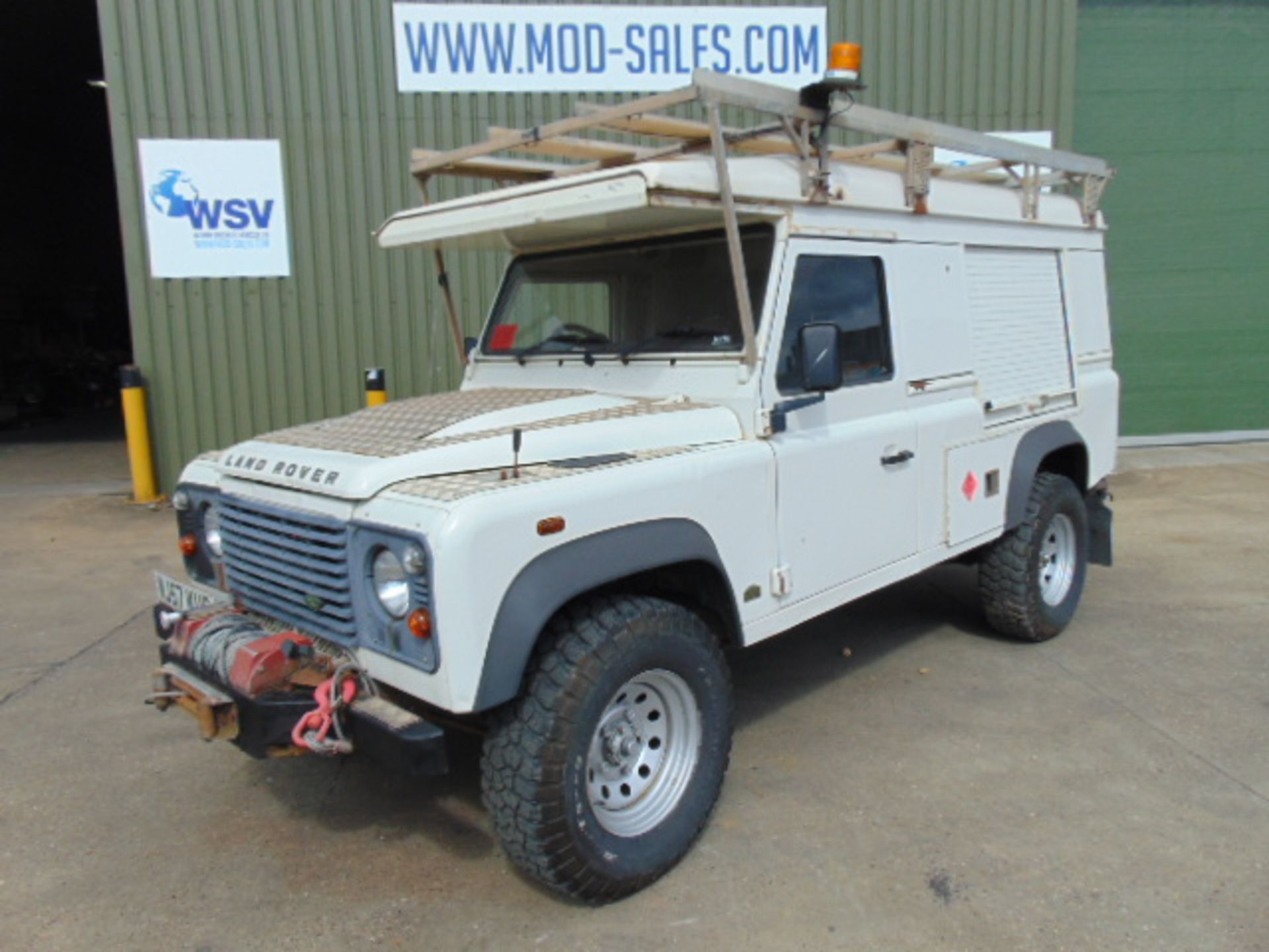 2007 Land Rover Defender 110 Puma hardtop 4x4 Utility vehicle