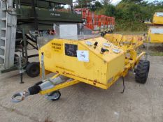 Nitrogen Single Axle Servicing Trolley with Brakes etc. from RAF