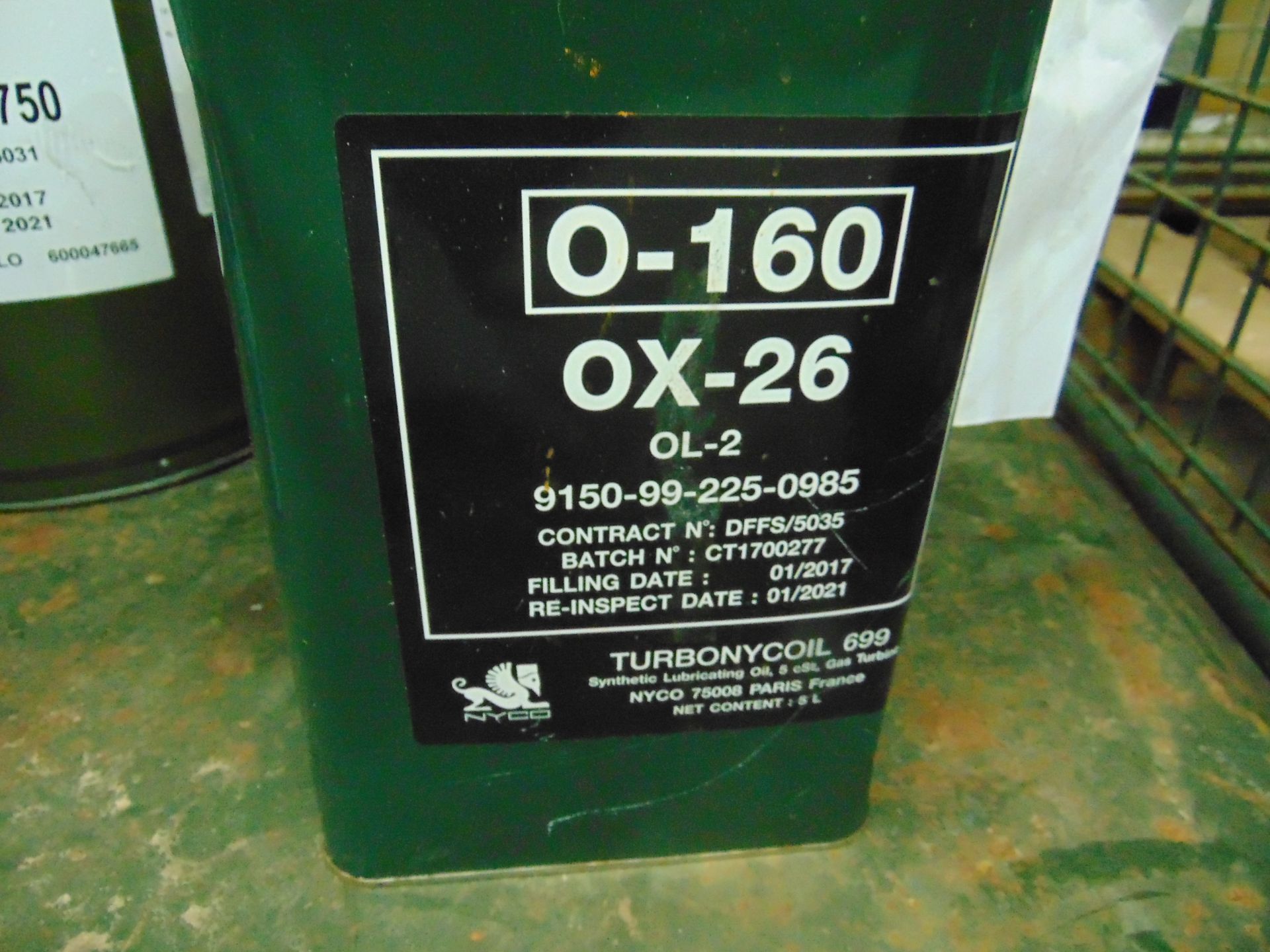 2X 5 LITRES TINS OF OX 26 SYNTHETIC VEHICLE ENGINE OIL - Image 3 of 3