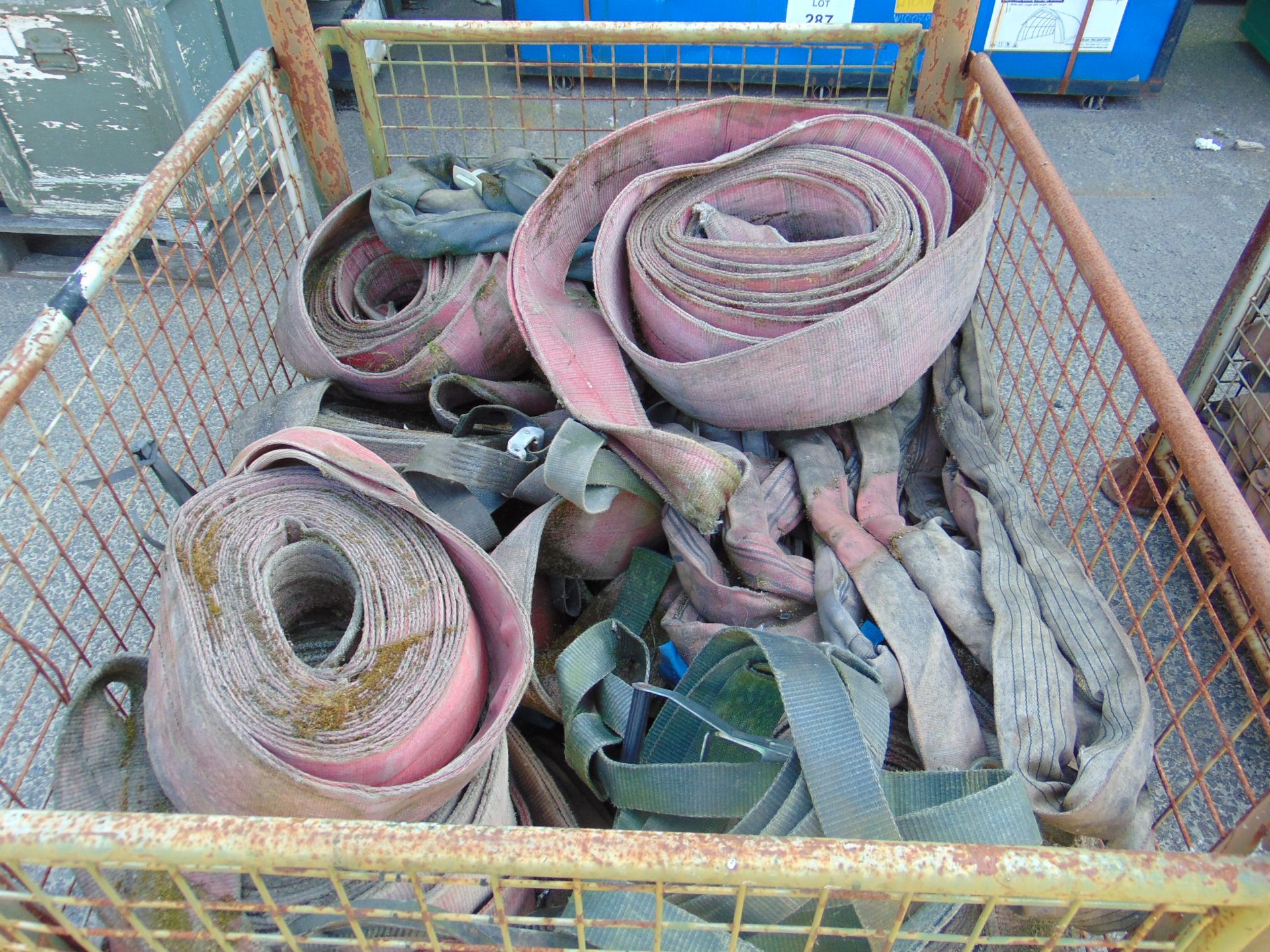 Pallet of Approx. 20 x 9.6t 10m Flat Recovery Slings, as well as Various Slings etc. - Image 4 of 4