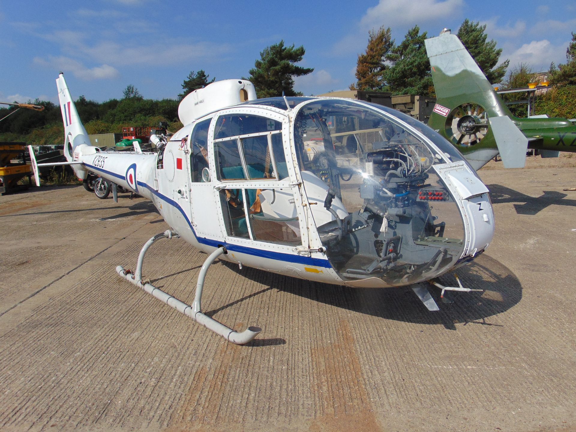 GAZELLE TURBINE HELICOPTER XZ935 Sn 1742 From the UK Ministry of Defence with paperwork as shown. - Image 2 of 22