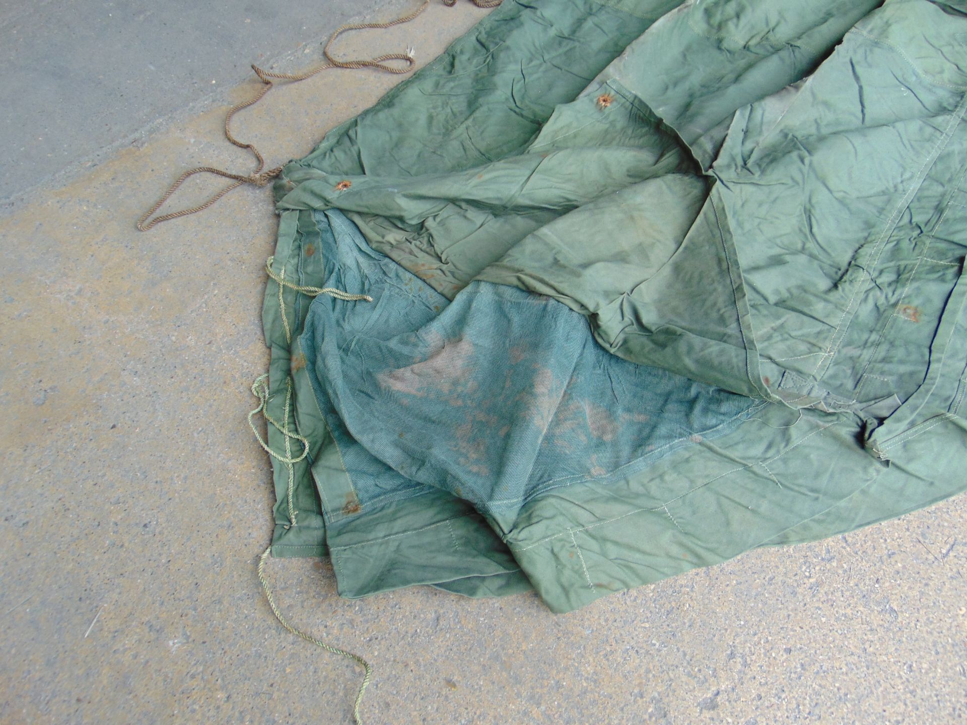 Old Style AFV Crew Shelter with Poles, Pegs & Mallets - Image 6 of 6