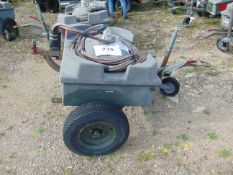 Trolley Battery Aircraft Starter c/w Batteries and Leads with Service Label from RAF