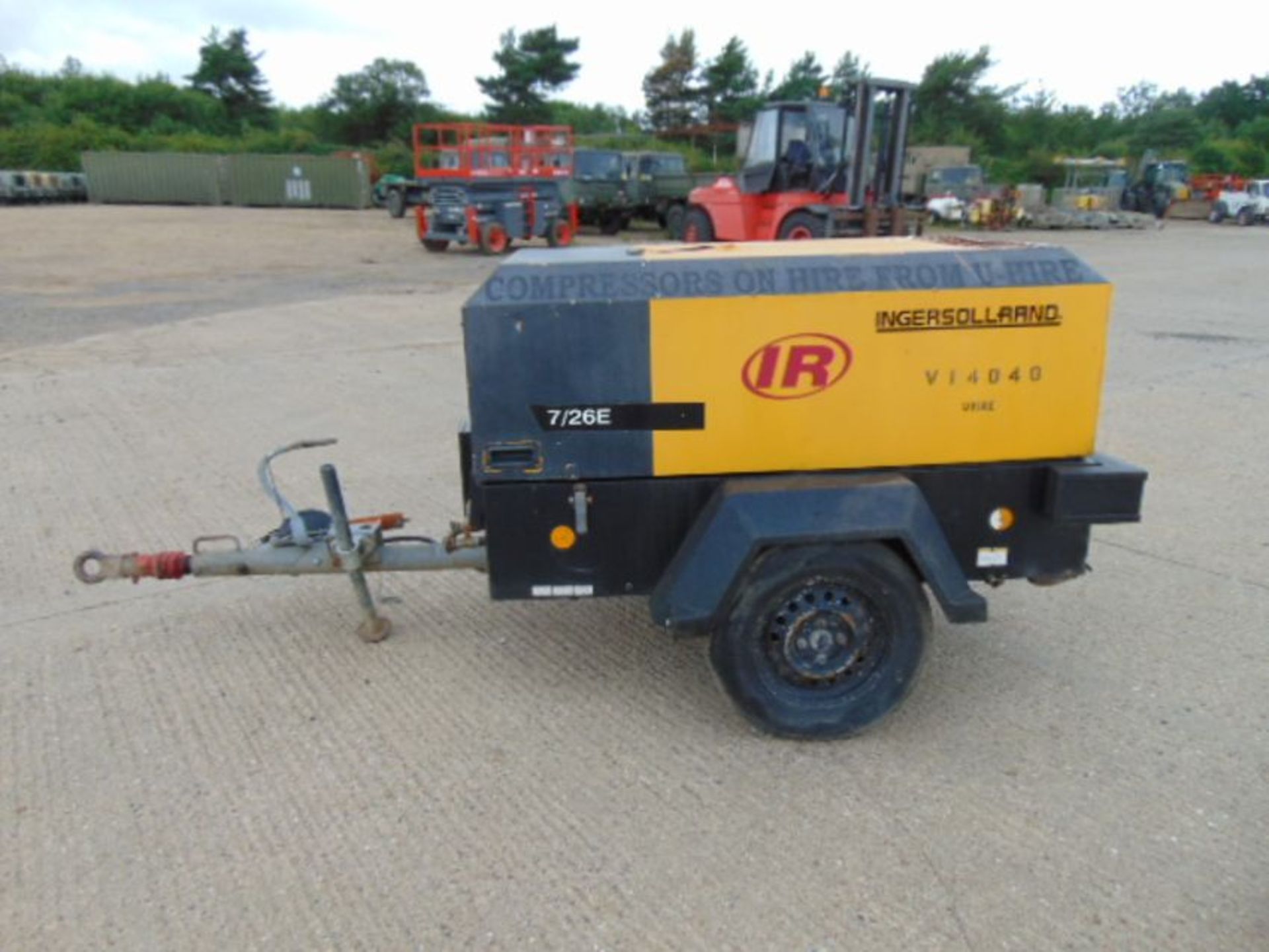 2009 Doosan Ingersoll Rand Trailed Compressor Generator ONLY 885 HOURS! - Image 4 of 13