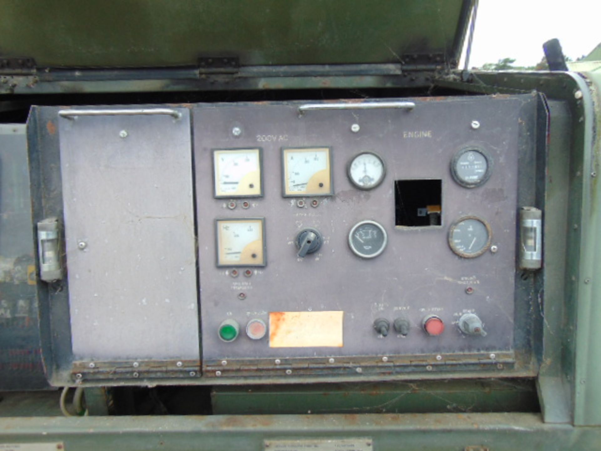 Houchin Twin Axle 60 KVA 48KW Aircraft Ground Power Unit c/w Cummins Engine - Image 9 of 16