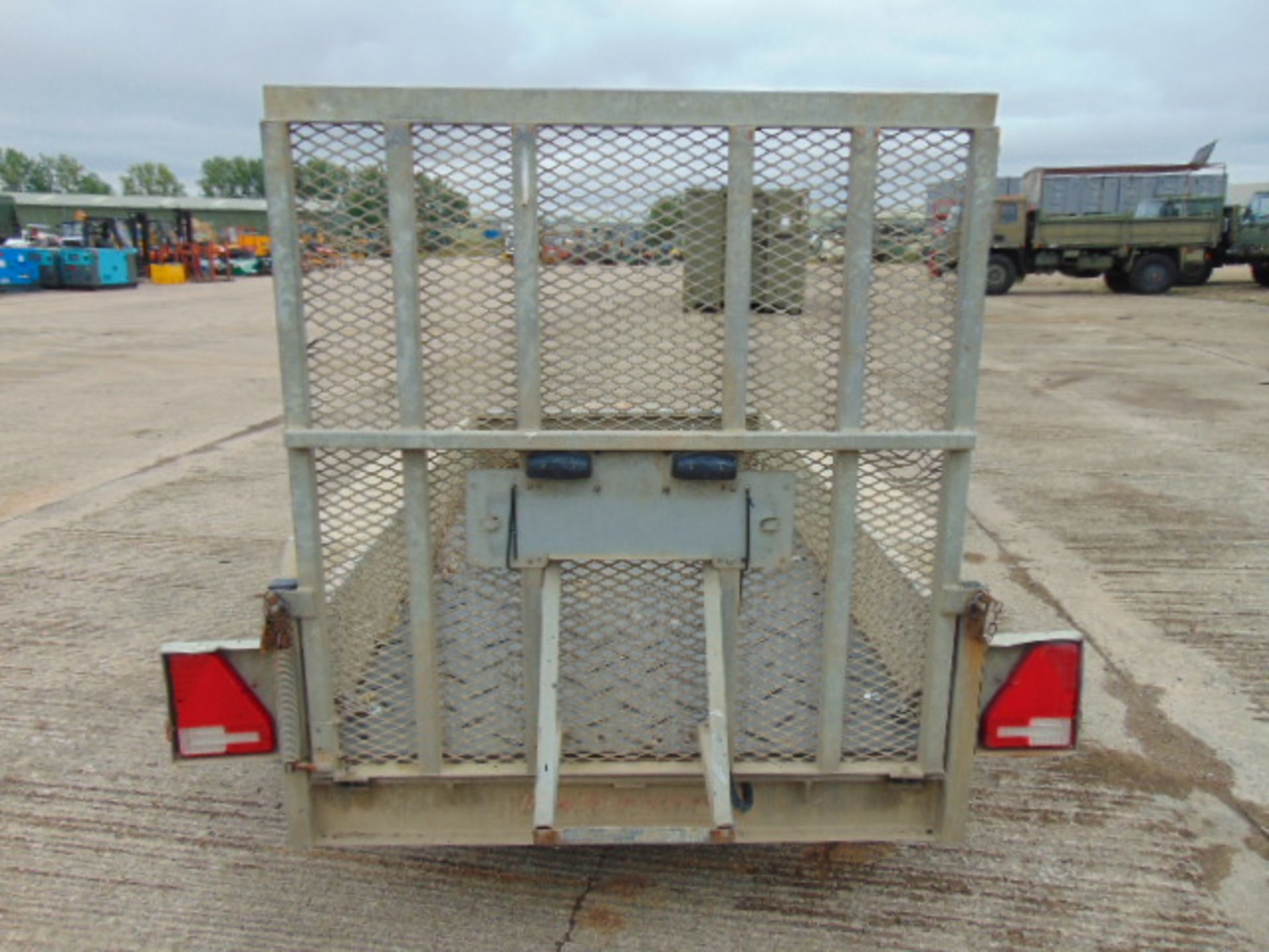 Indespension 2.7 Tonne Twin Axle Plant Trailer c/w Ramps - Image 7 of 12