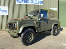 Military Specification Land Rover Wolf 90 Soft Top ONLY 123,412Km!