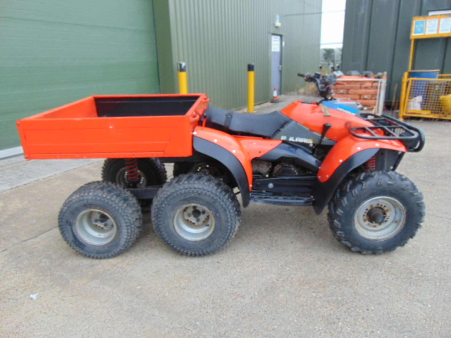 Polaris 6x6 350 Quad Bike with Tipping Body - Image 5 of 13