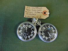 2 x Waltham Non Luminous Nuclear Submarine Watches Nato Marked