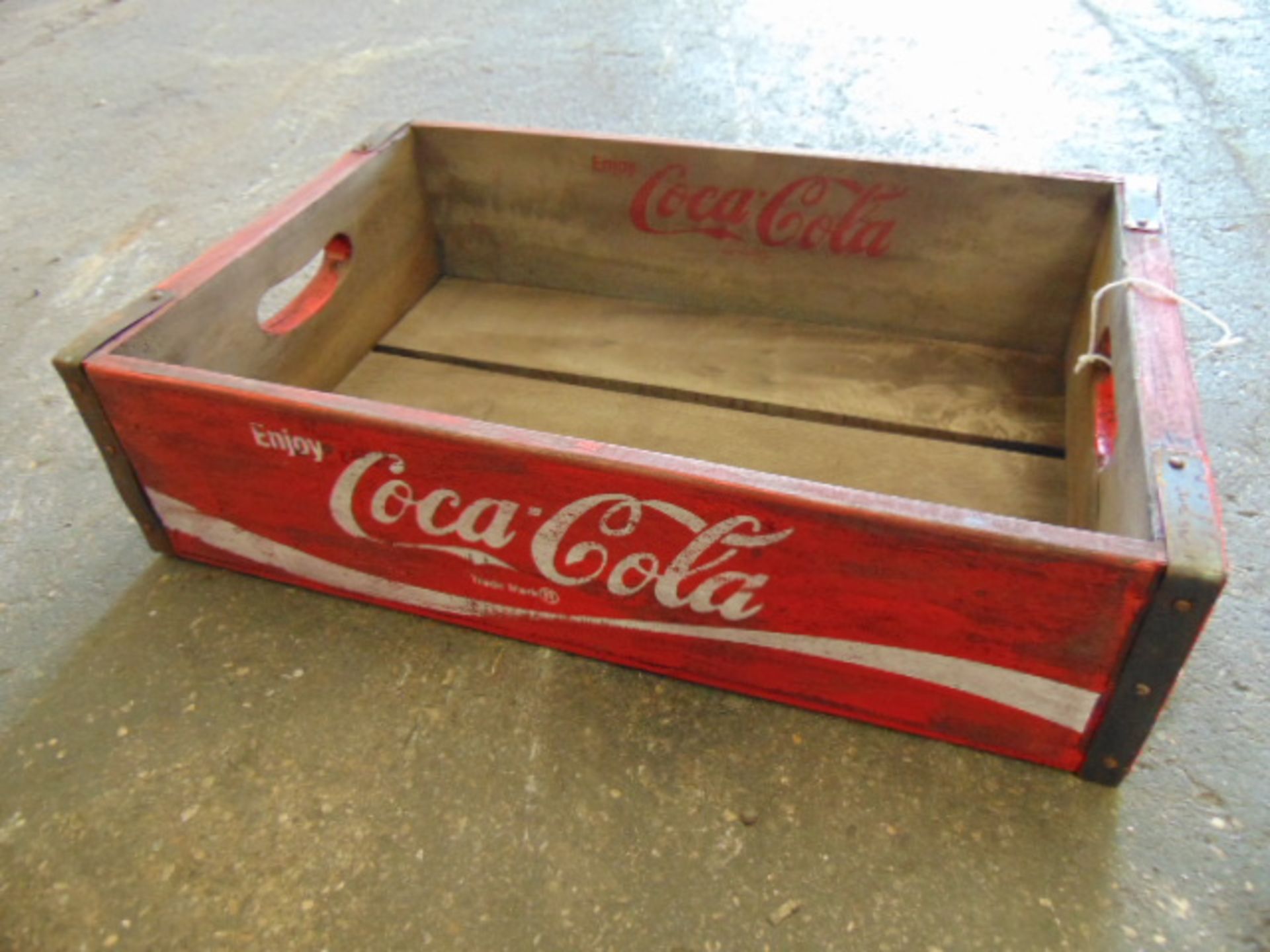 Retro Coca Cola Wooden Crate