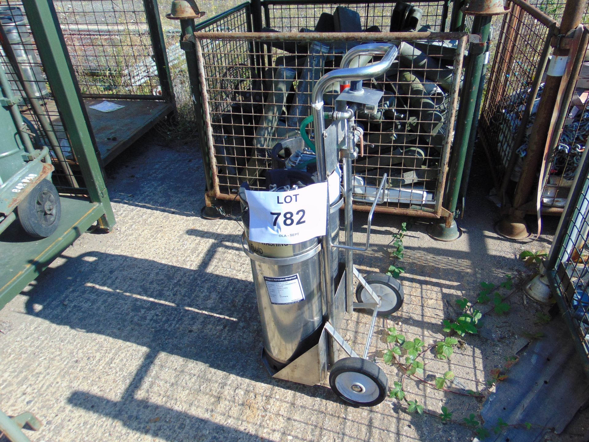 Stainless Steel Pressure Washer as Shown