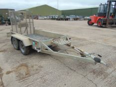 Indespension 2.7 Tonne Twin Axle Plant Trailer c/w Ramps