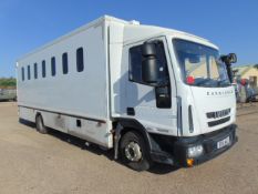 2011 Iveco Eurocargo 100E18 Day Cab Box Van 4x2 3.9L Diesel - Prison/Secure Transport Vehicle