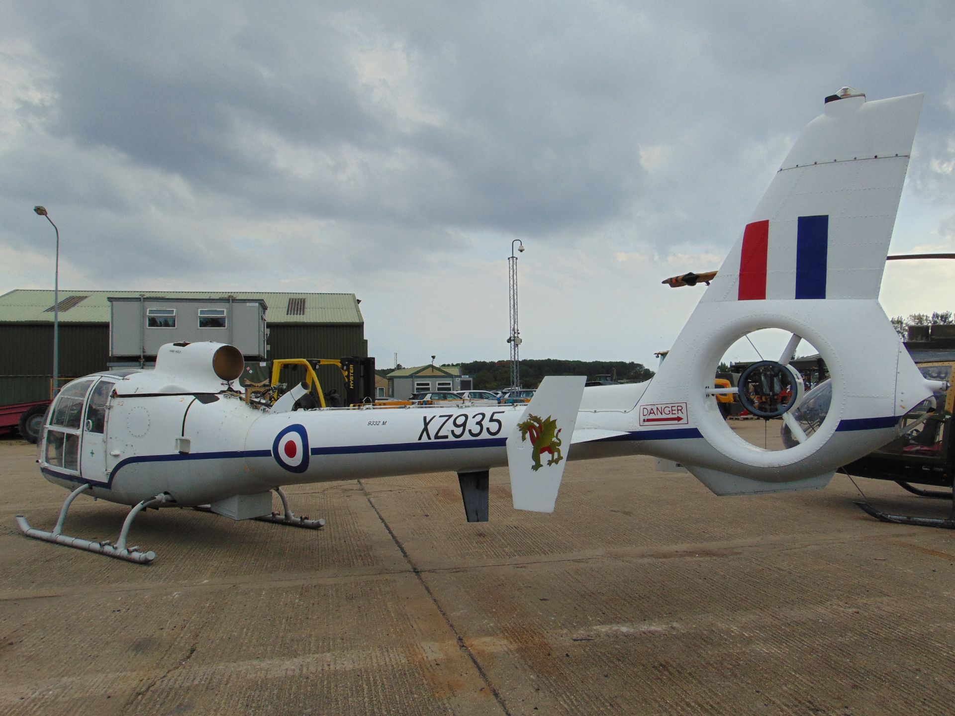 GAZELLE TURBINE HELICOPTER XZ935 Sn 1742 From the UK Ministry of Defence with paperwork as shown. - Image 5 of 22