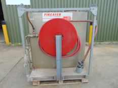 700L Fireater AFFF (Aqueous Film-Forming Foam) Tanks c/w 2 x 10m Fire Hose Reels