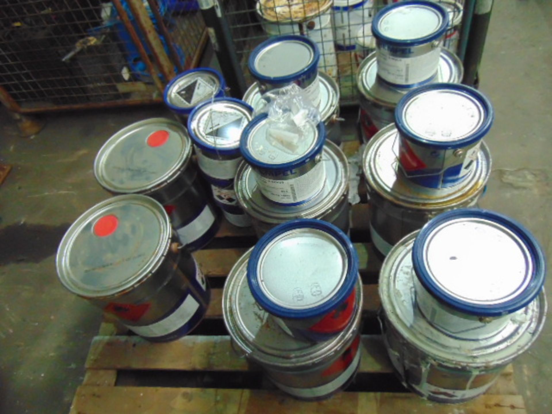 6x 20 litre Drums of Hempels Nexus 11 27400 3 pack Antifouling coating c/w thinners etc.MoD Reserve - Image 2 of 3