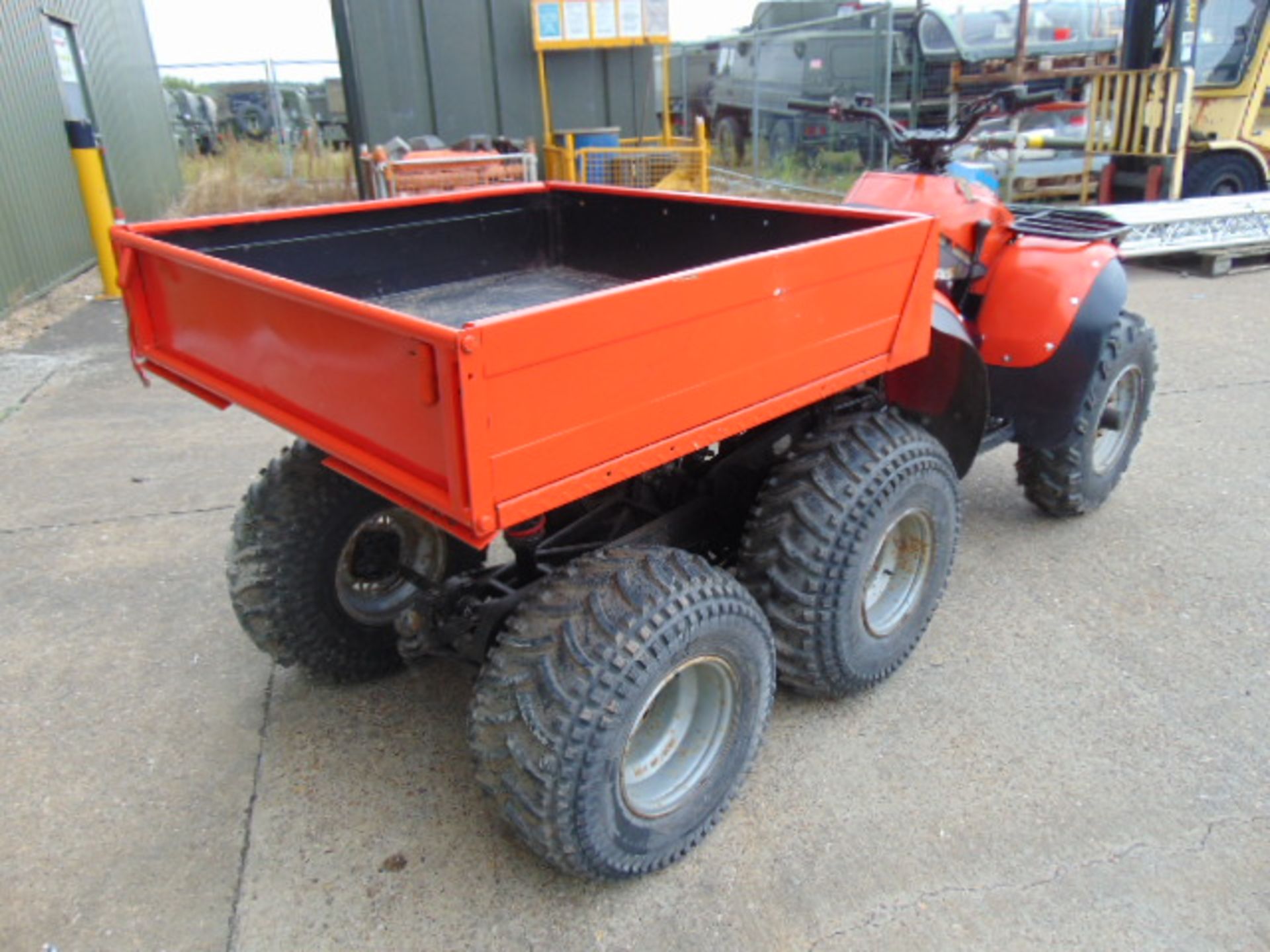 Polaris 6x6 350 Quad Bike with Tipping Body - Image 6 of 13