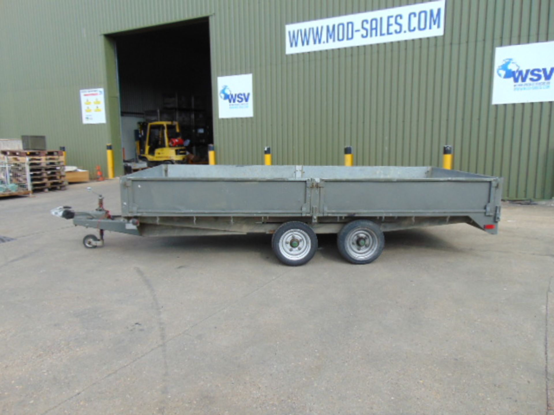 Graham Edwards 3500 kgs Car/ Plant Trailer c/w Ramps, Drop Down Sides etc - Image 5 of 16