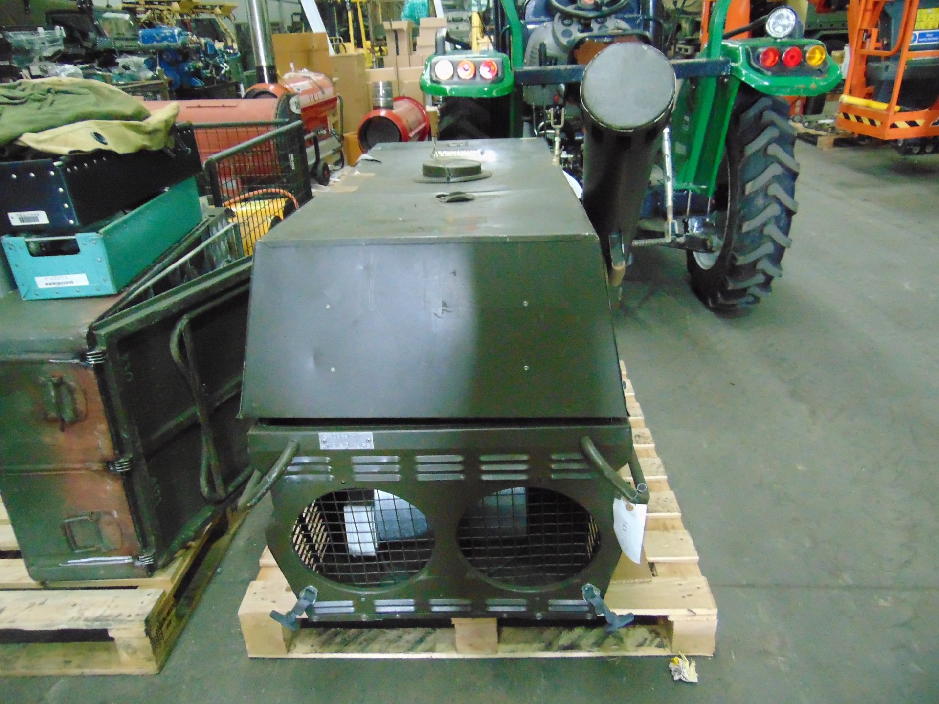 Dantherm VAM-40 Portable Industrial/Workshop Heater as Shown, c/w Ducting Thermostat Etc from UK MOD - Image 3 of 6