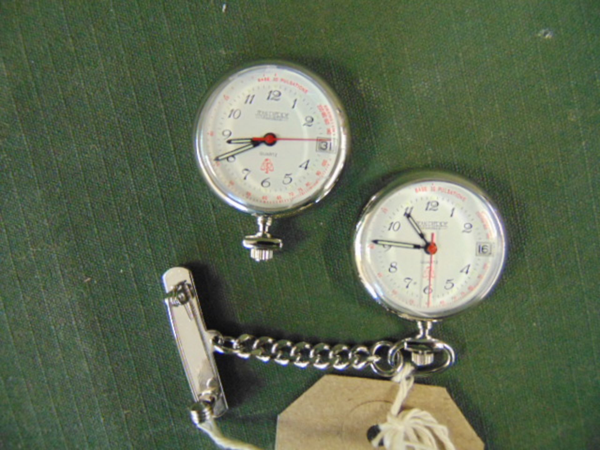 2X JEAN PIERRE NURSES FOB WATCHES - SPARES/REPAIR