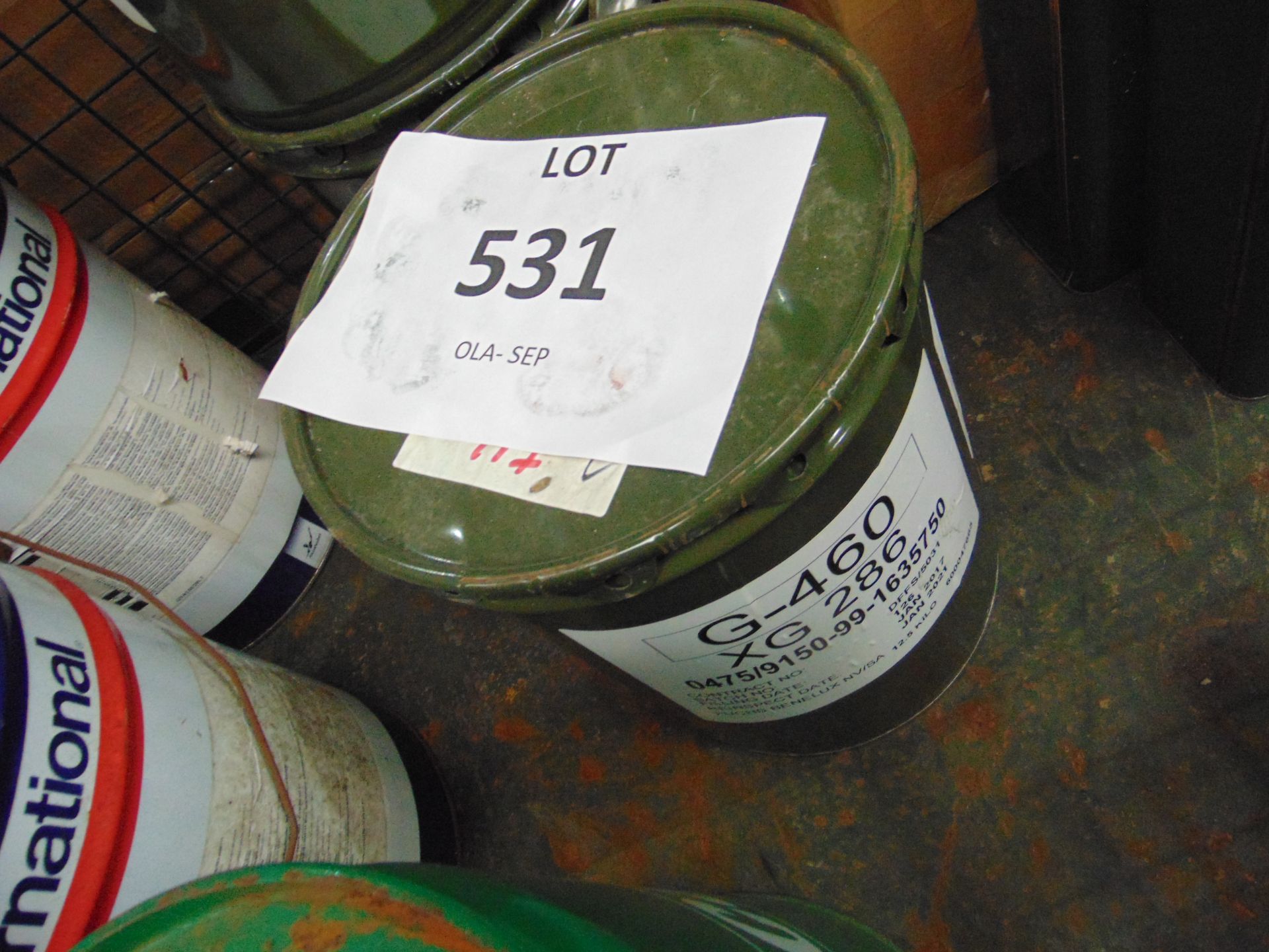 3X 12.5 KGS DRUMS OF GENERAL PURPOSE GRAPHITE GREASE XG 286 SUITABLE FOR AIRCRAFT, VEHICLES, ETC. - Image 2 of 3