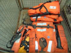 8x Life Jackets as shown without warranty and untested