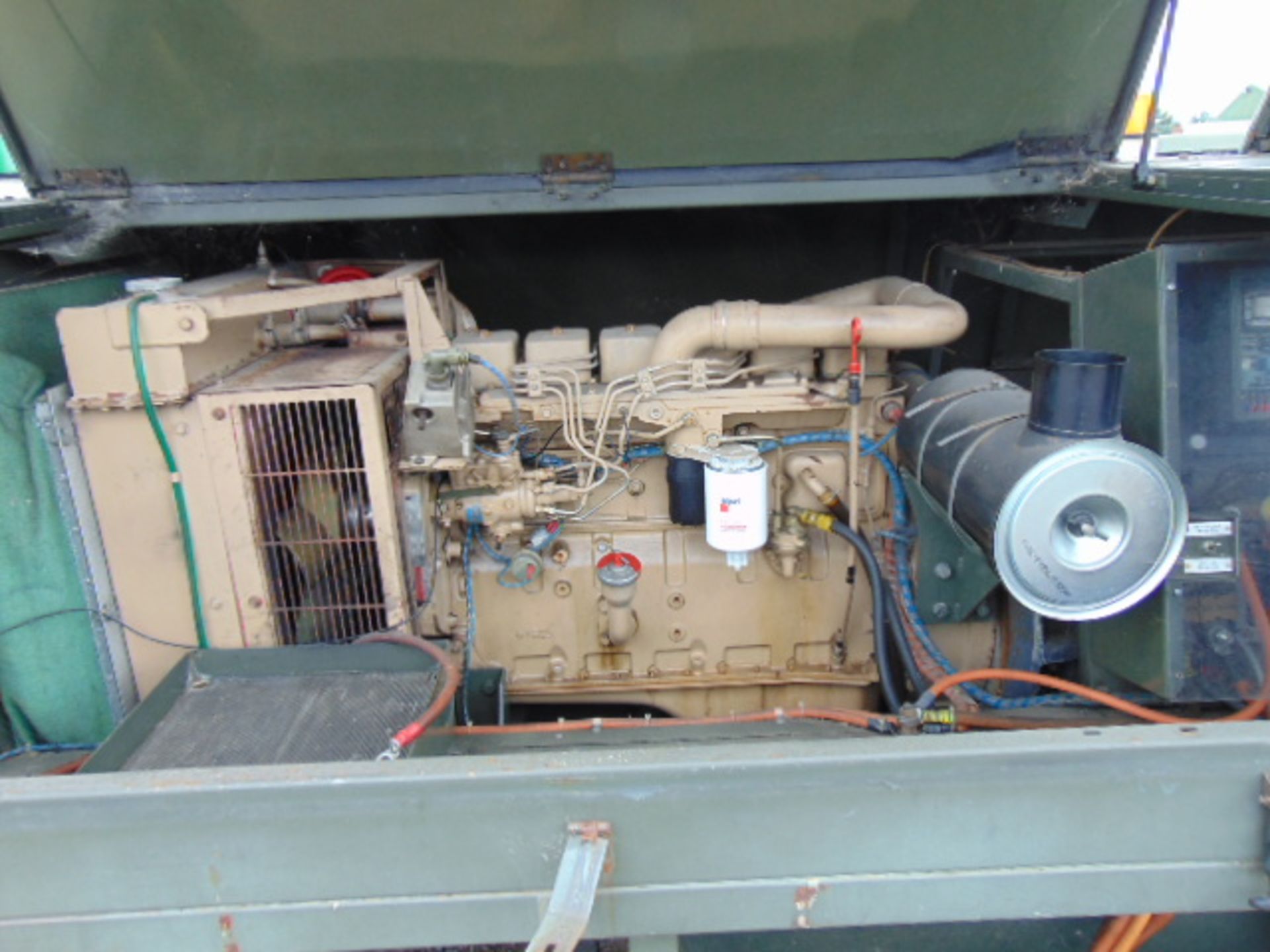 Houchin Twin Axle 60 KVA 48KW Aircraft Ground Power Unit c/w Cummins Engine - Image 11 of 16