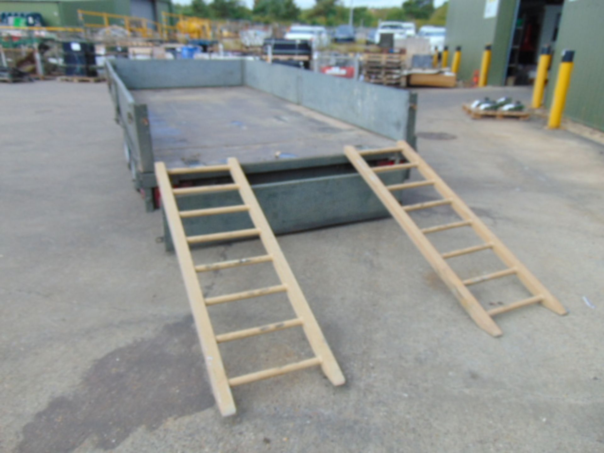 Graham Edwards 3500 kgs Car/ Plant Trailer c/w Ramps, Drop Down Sides etc - Image 10 of 16