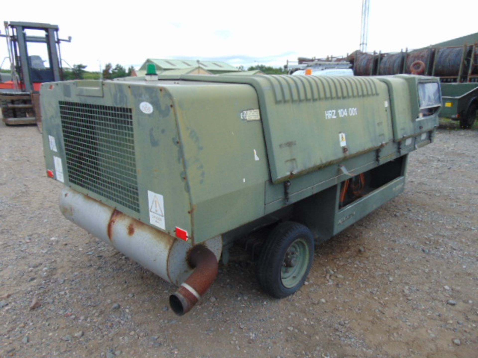 Houchin Twin Axle 60 KVA 48KW Aircraft Ground Power Unit c/w Cummins Engine - Image 6 of 16