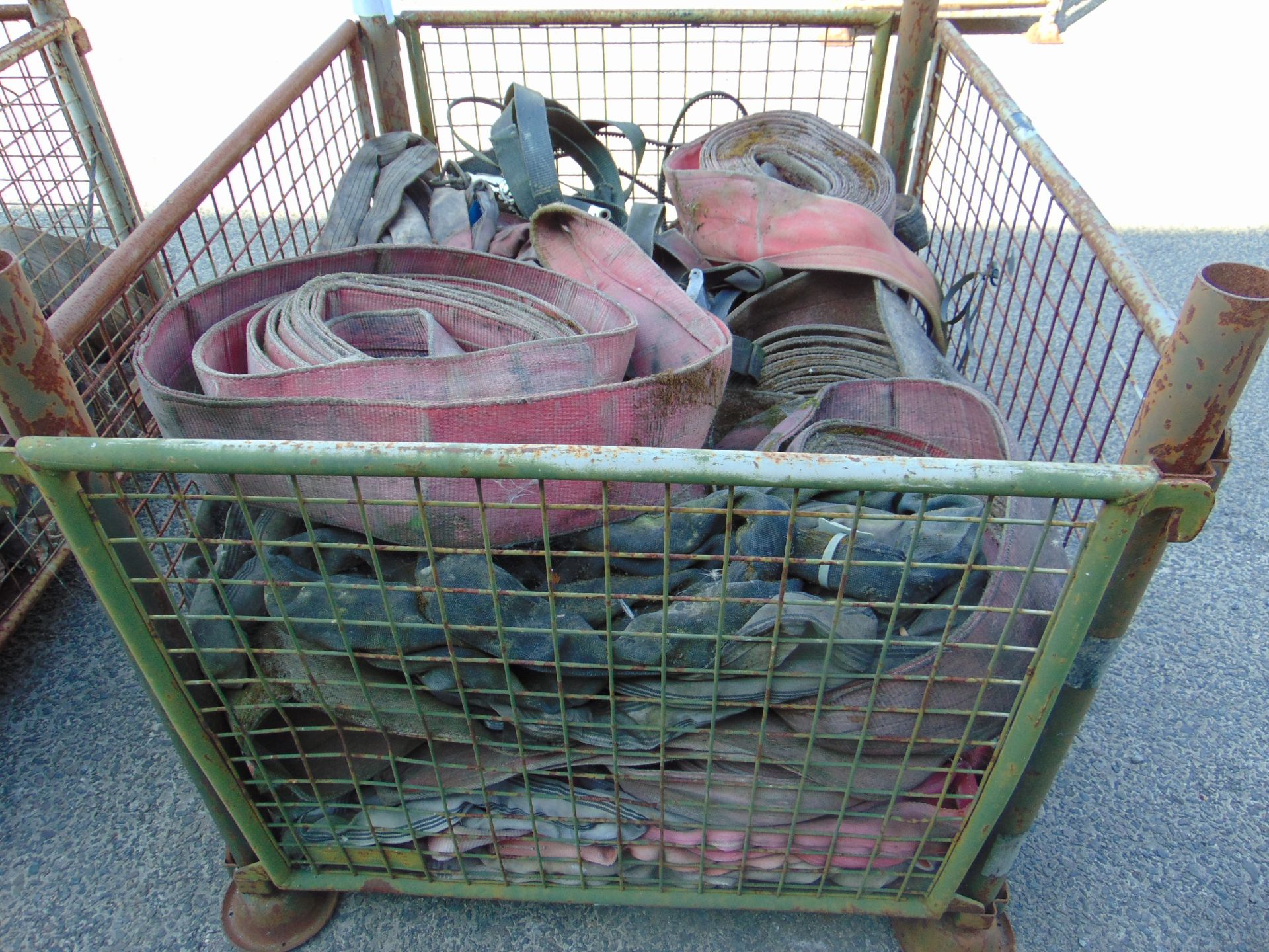 Pallet of Approx. 20 x 9.6t 10m Flat Recovery Slings, as well as Various Slings etc. - Image 2 of 4