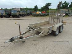 Indespension 2.25 Tonne Twin Axle Plant Trailer c/w Ramps