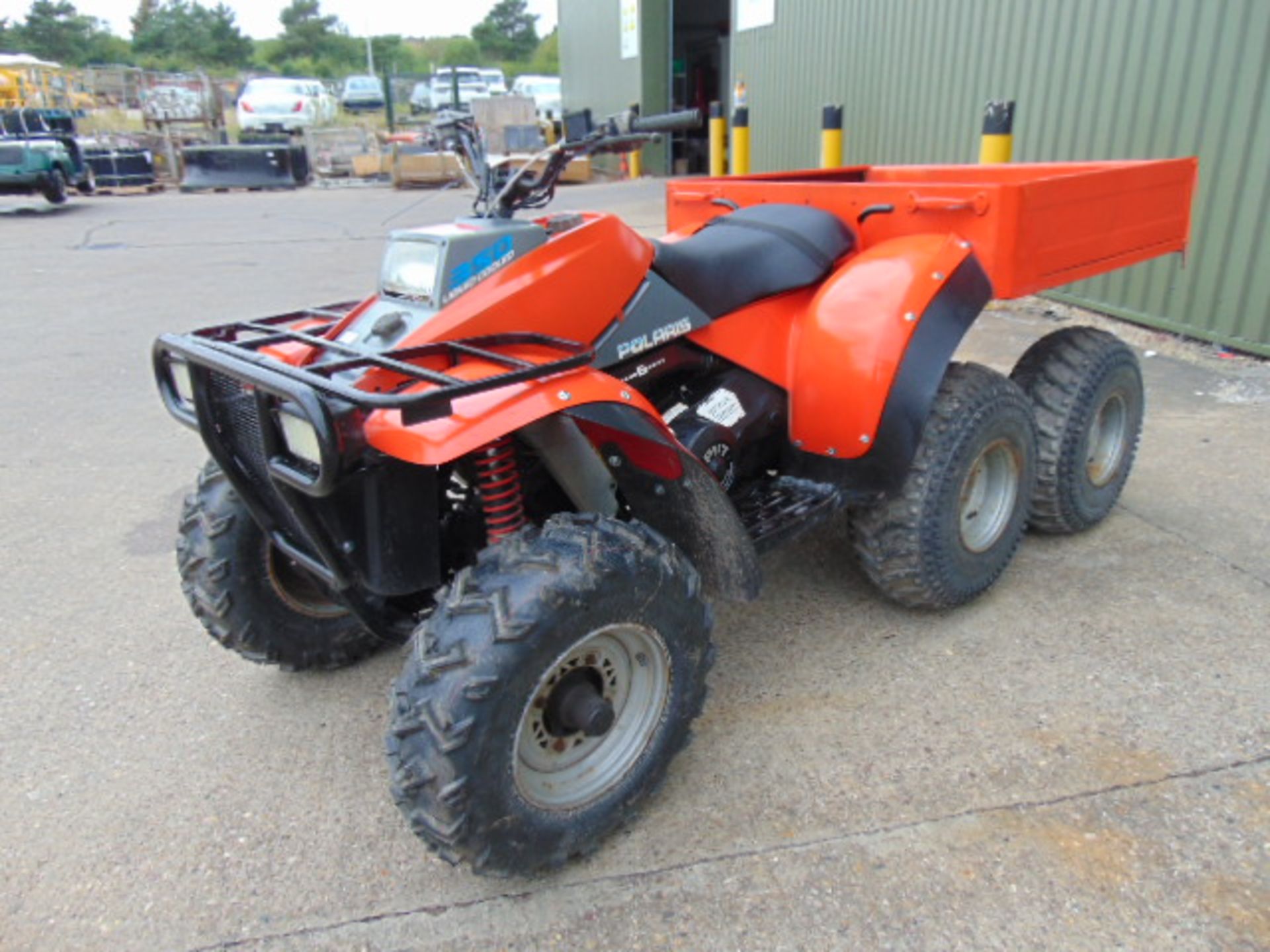 Polaris 6x6 350 Quad Bike with Tipping Body - Image 3 of 13