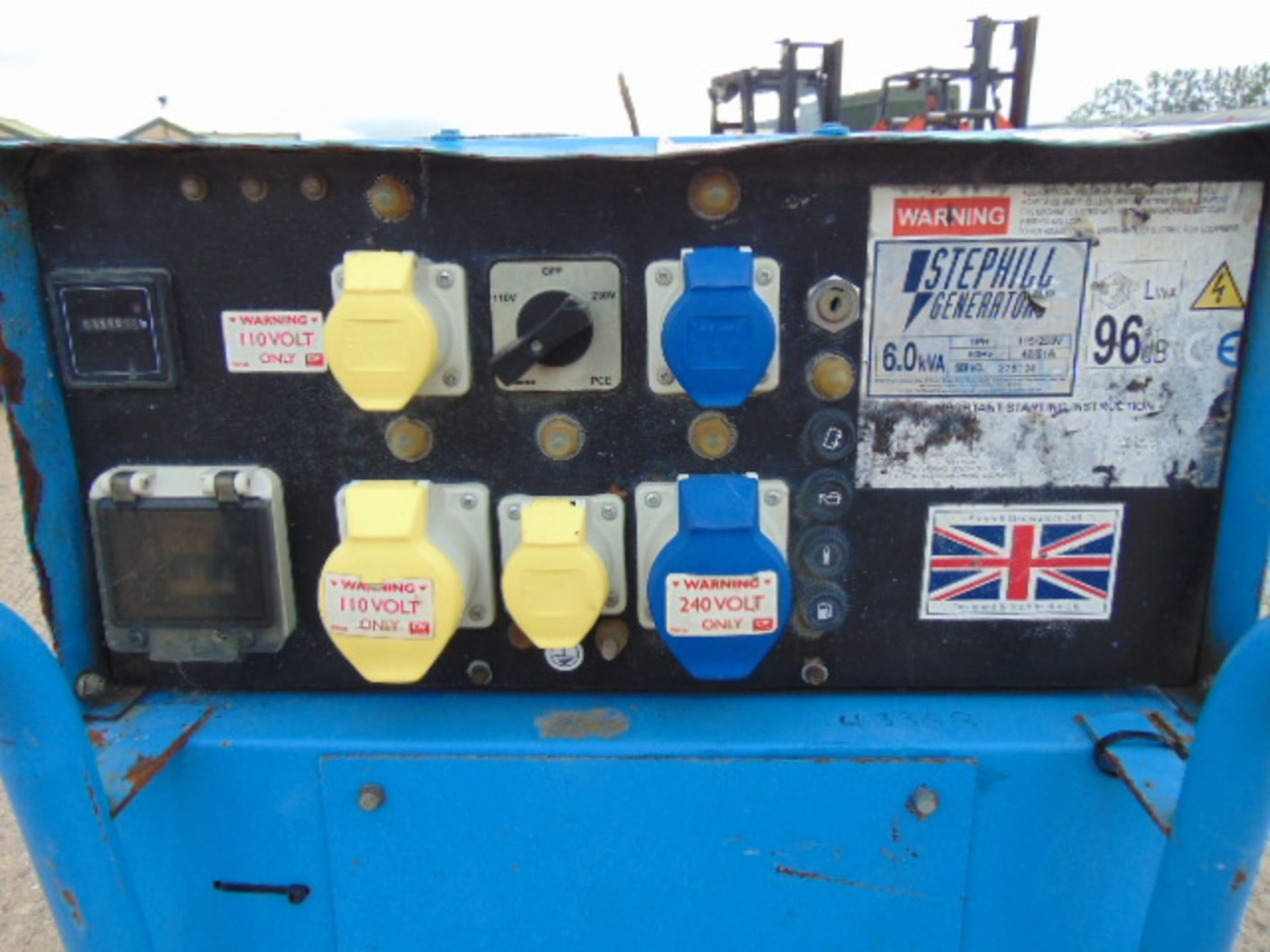 Stephill 6KVA Diesel Generator - Image 6 of 10