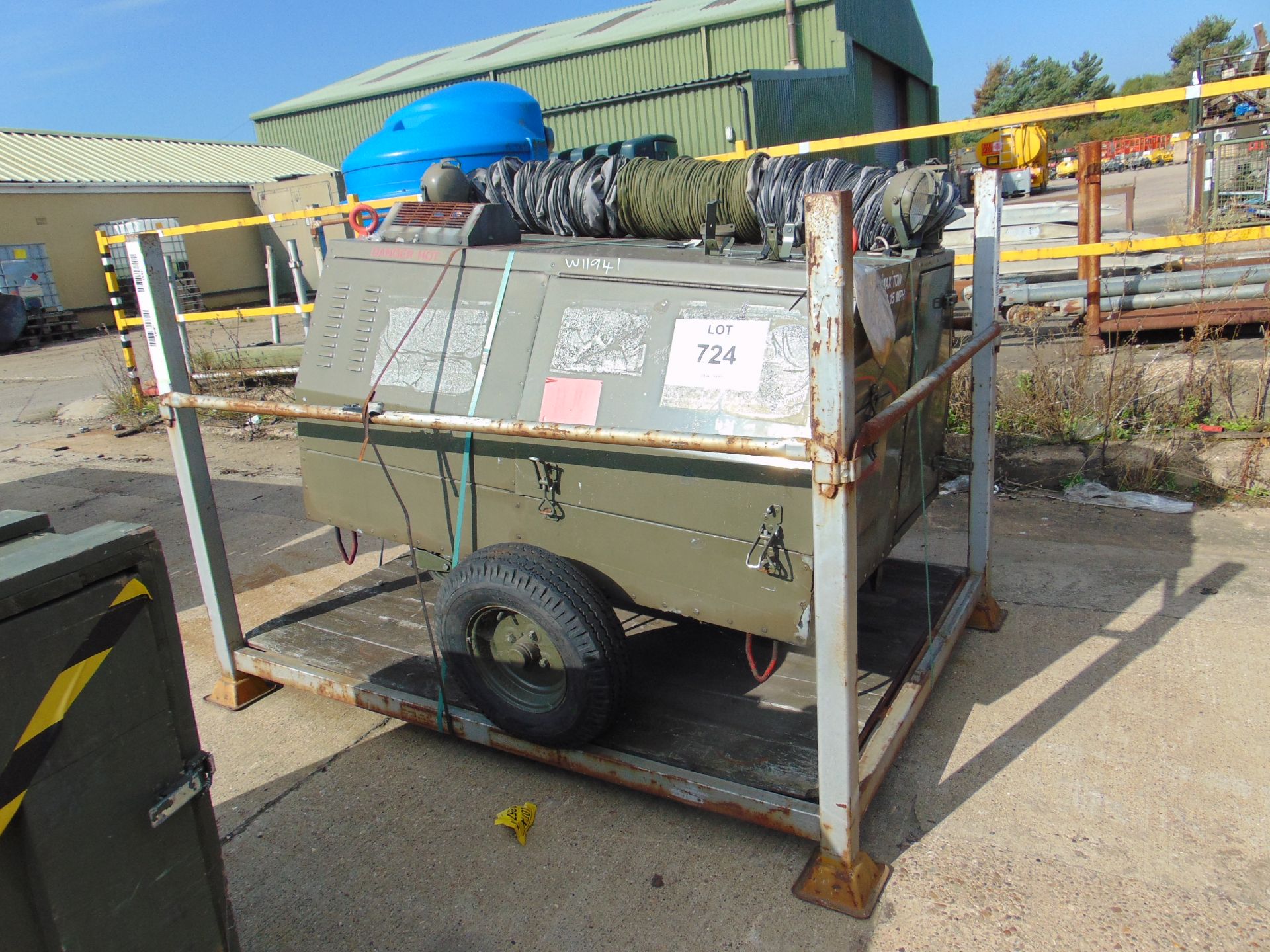 GEMINI AIRCRAFT HEATER FROM RAF - Image 4 of 7