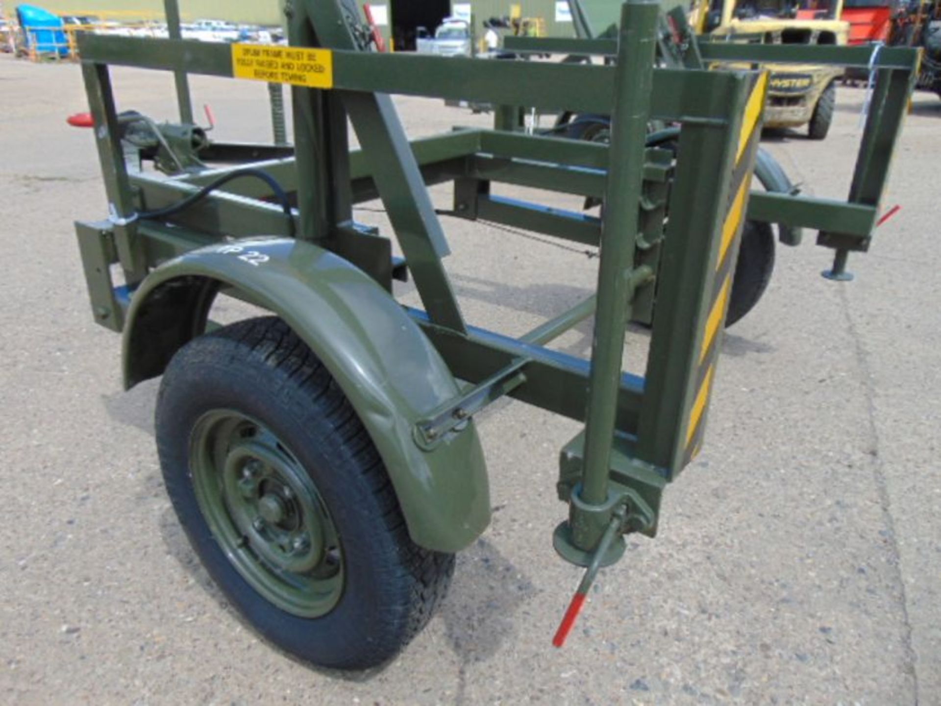 Unused Heavy Duty SEB International Cable Drum Trailer - Image 6 of 9