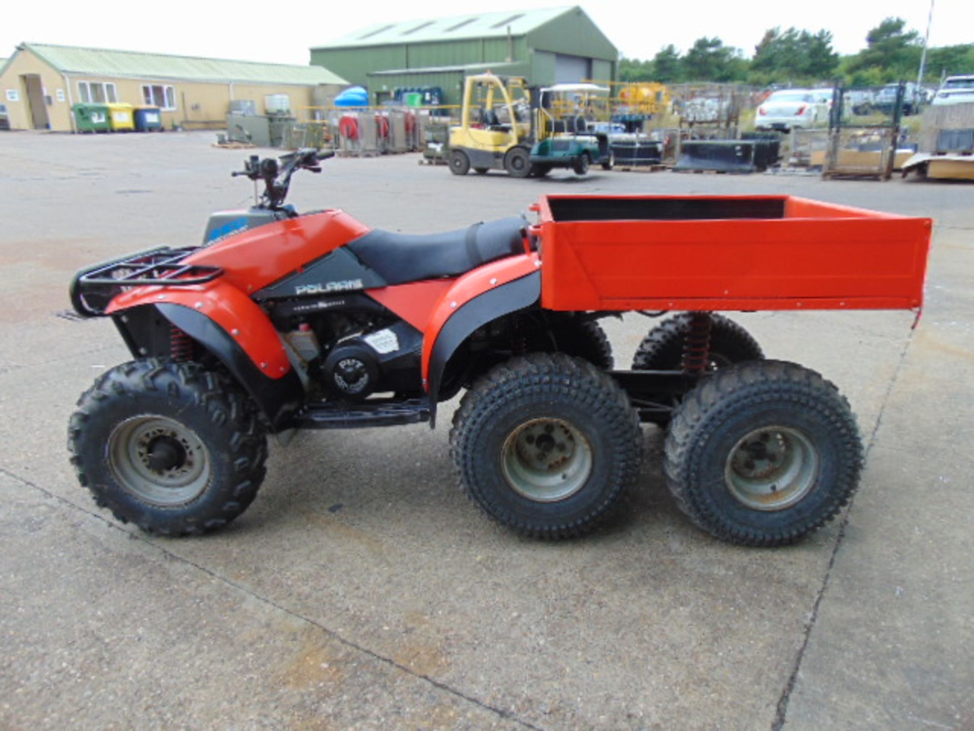 Polaris 6x6 350 Quad Bike with Tipping Body - Image 4 of 13