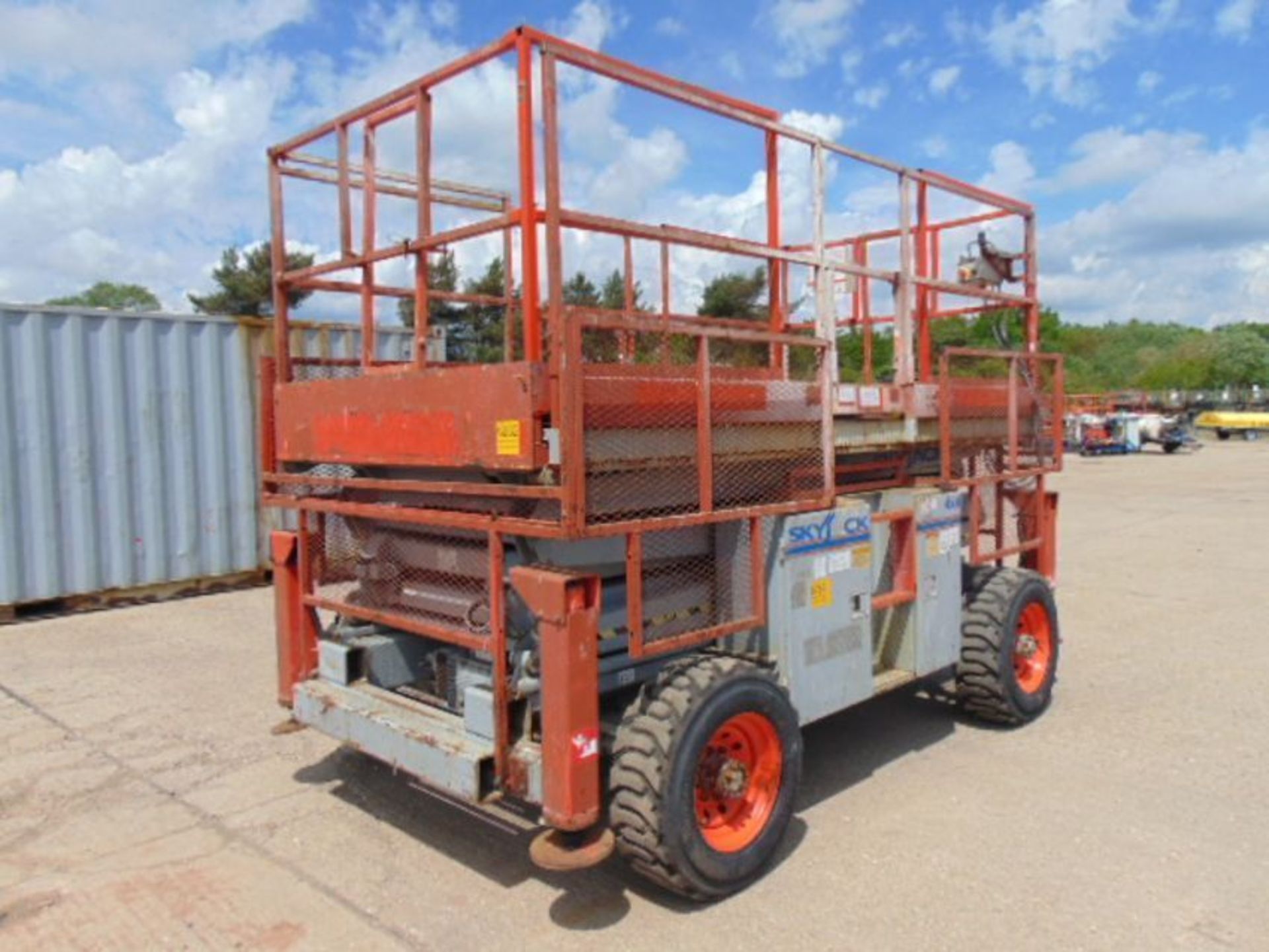 SkyJack SJ8831 Rough Terrain Diesel Scissor Lift ONLY 1,926 HOURS! - Image 5 of 25