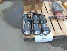 6x Wolf Rechargeable Safety Hand Lamp as Shown
