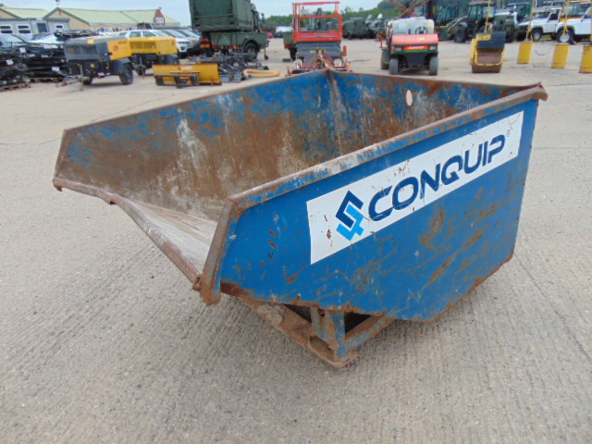 Conquip Autolock Forklift / Telehandler Tipping Skip