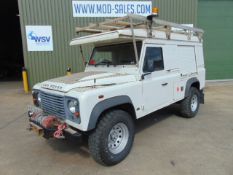 2007 Land Rover Defender 110 Puma hardtop 4x4 Utility vehicle (mobile workshop)