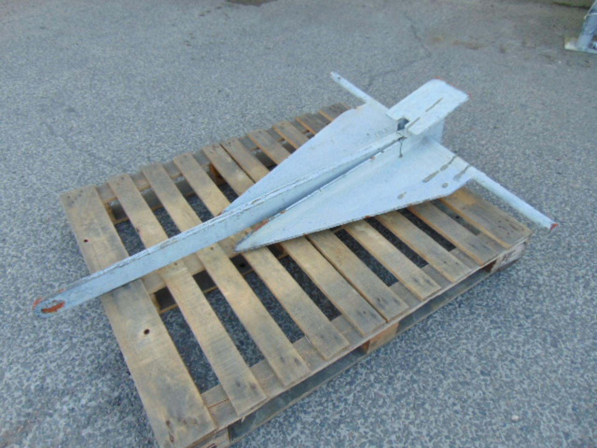 Ex Reserve Danforth 60KG 130LB Boat Anchor