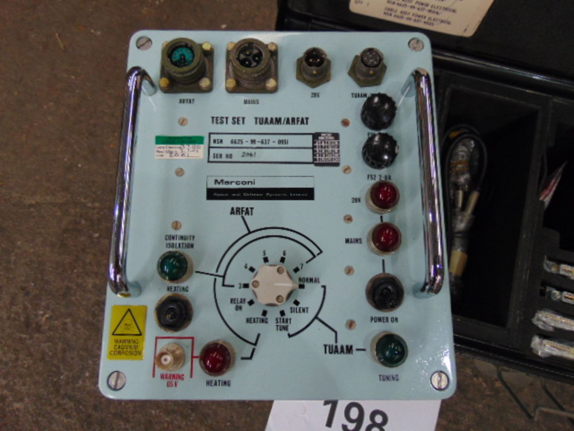 Clansman Test Set Tuaam / Arfat Wattmeter as Shown - Image 2 of 4