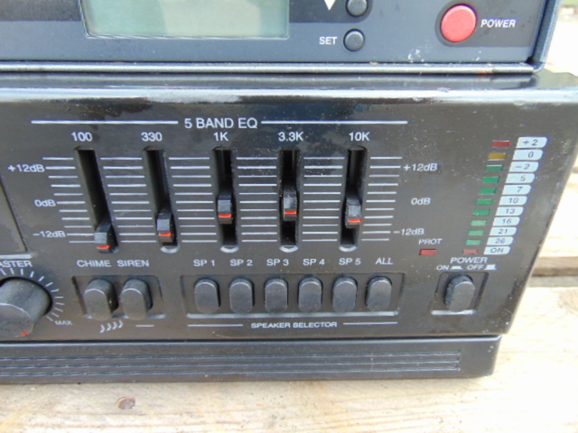 InterM PA 4000 Public Address Amplifier - 120W c/w Sennheiser Diversity Receiver & Bodypack Receiver - Bild 3 aus 10